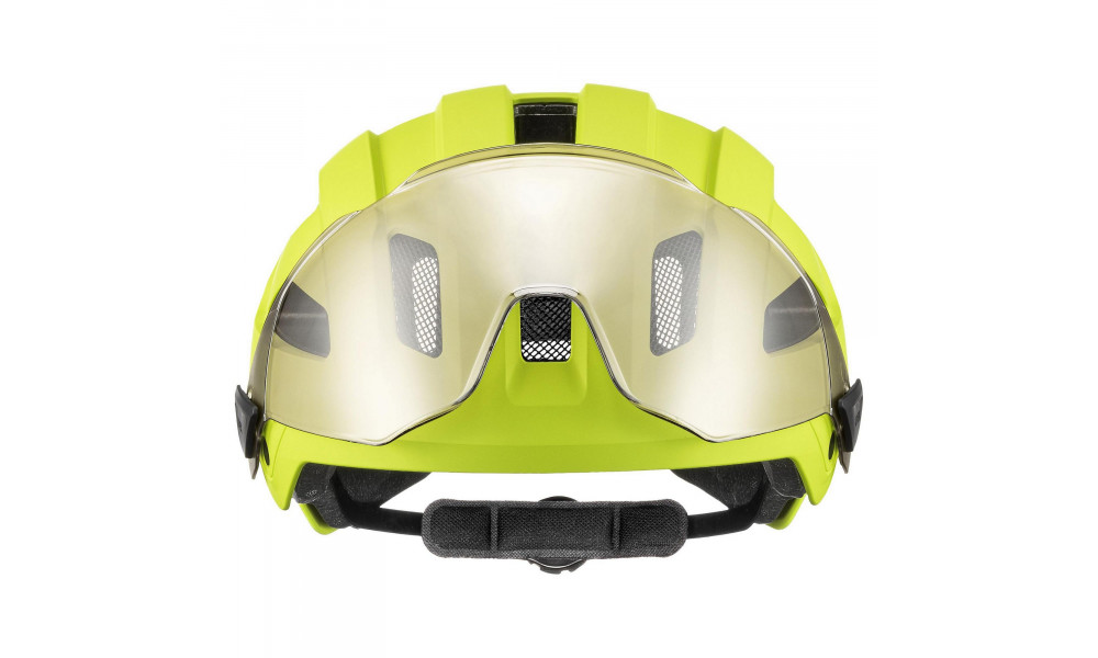 Kypärä Uvex stride visor MIPS lime matt - 6