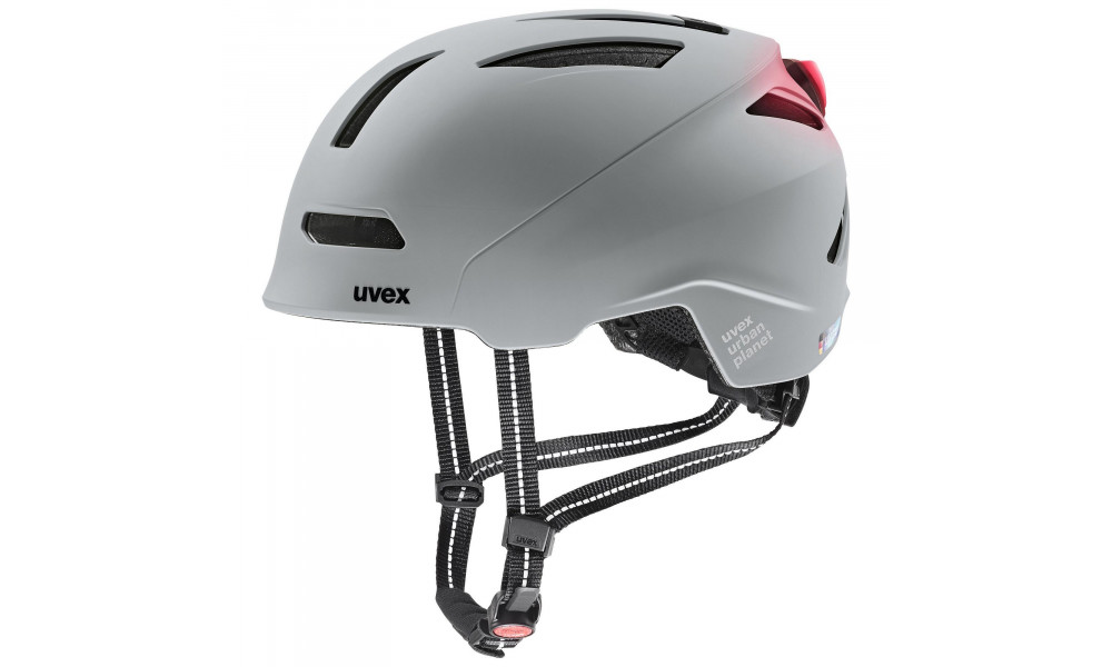 Kypärä Uvex urban planet LED rhino matt - 6
