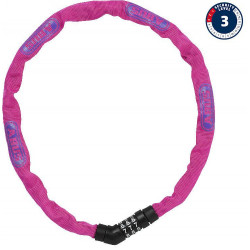 Lukko Abus Steel-O-Chain 4804C/75 pink