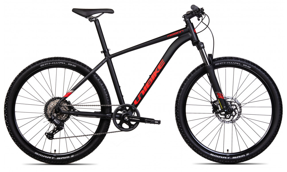 Polkupyörä Unibike Mission 27.5 2025 black 