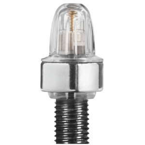 Venttiilin korkit Schwalbe SV with magnet transparent (2 kpl.)