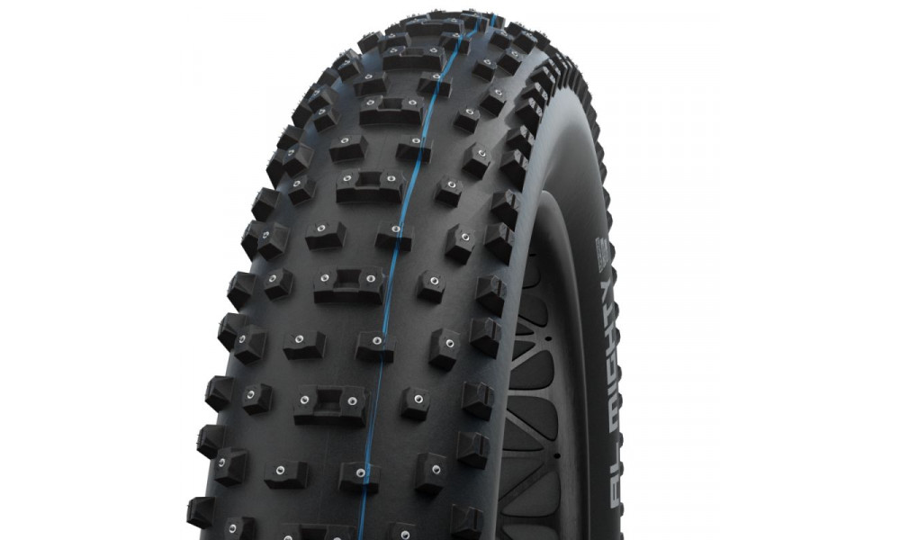 Rengas 26" Schwalbe Al Mighty HS 613 Evo Fold TLE 120-559 / 26x4.80 Super Ground Addix SpeedGrip Studded - 1