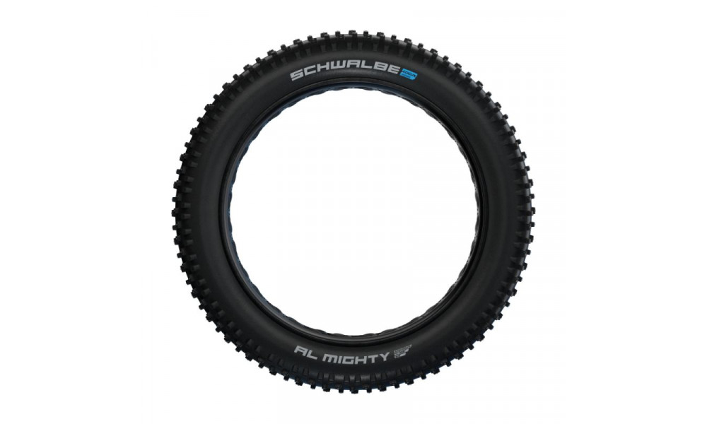 Rengas 26" Schwalbe Al Mighty HS 613, Evo Fold. 120-559 / 26x4.80 Super Ground Addix SpeedGrip Studded - 2 Rengas 26" Schwalbe Al Mighty HS 613, Evo Fold. 120-559 / 26x4.80 Super Ground Addix SpeedGrip Studded - 2