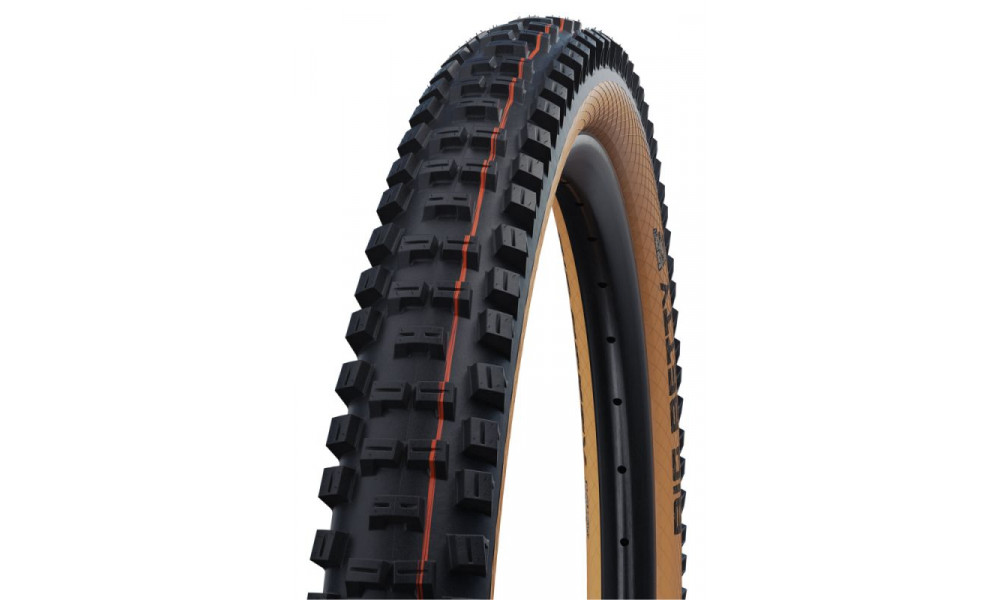Rengas 29" Schwalbe Big Betty HS 608 Evo Fold TLE 62-622 / 29x2.40 Super Gravity Addix Soft Bronze-Skin - 1