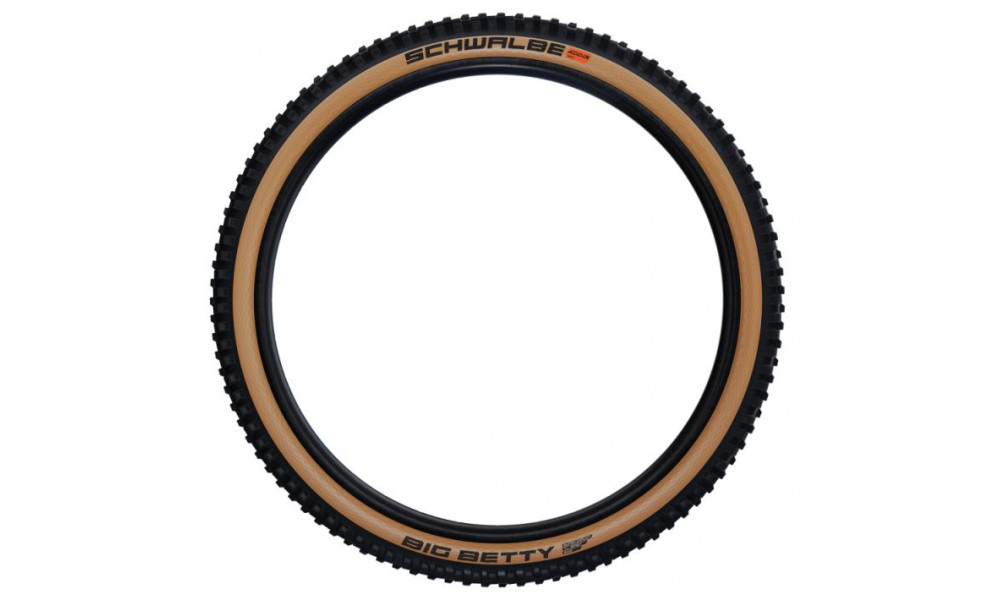Rengas 29" Schwalbe Big Betty HS 608 Evo Fold TLE 62-622 / 29x2.40 Super Gravity Addix Soft Bronze-Skin - 2