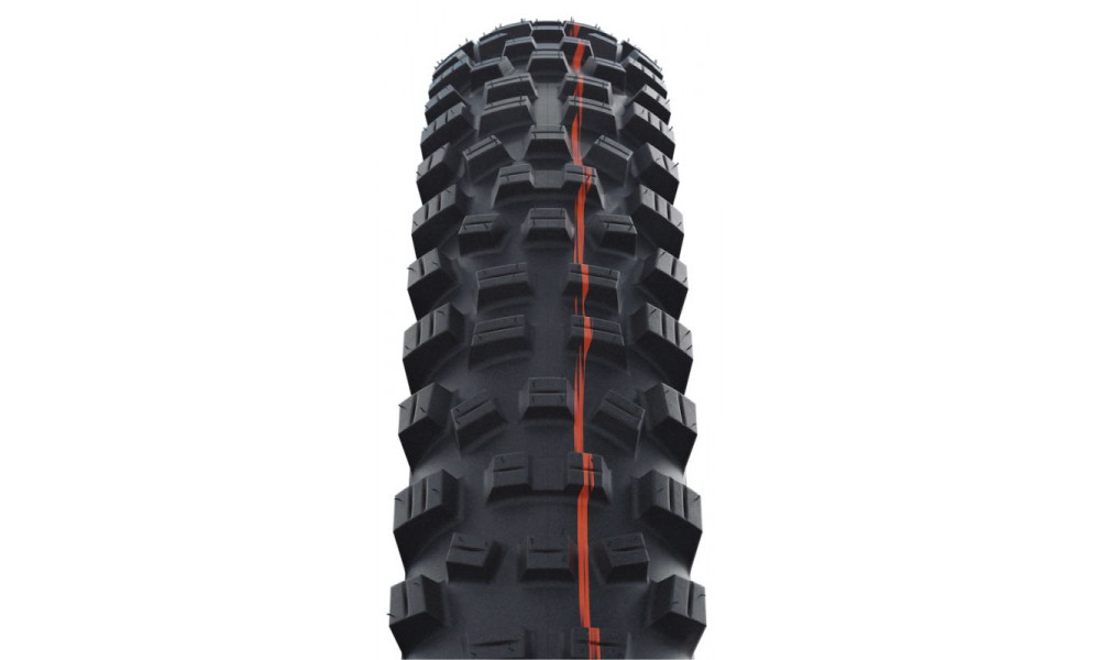Rengas 27.5" Schwalbe Hans Dampf HS 491 Evo Fold TLE 60-584 / 27.5x2.35 Super Trail Addix Soft Bronze-Skin - 3