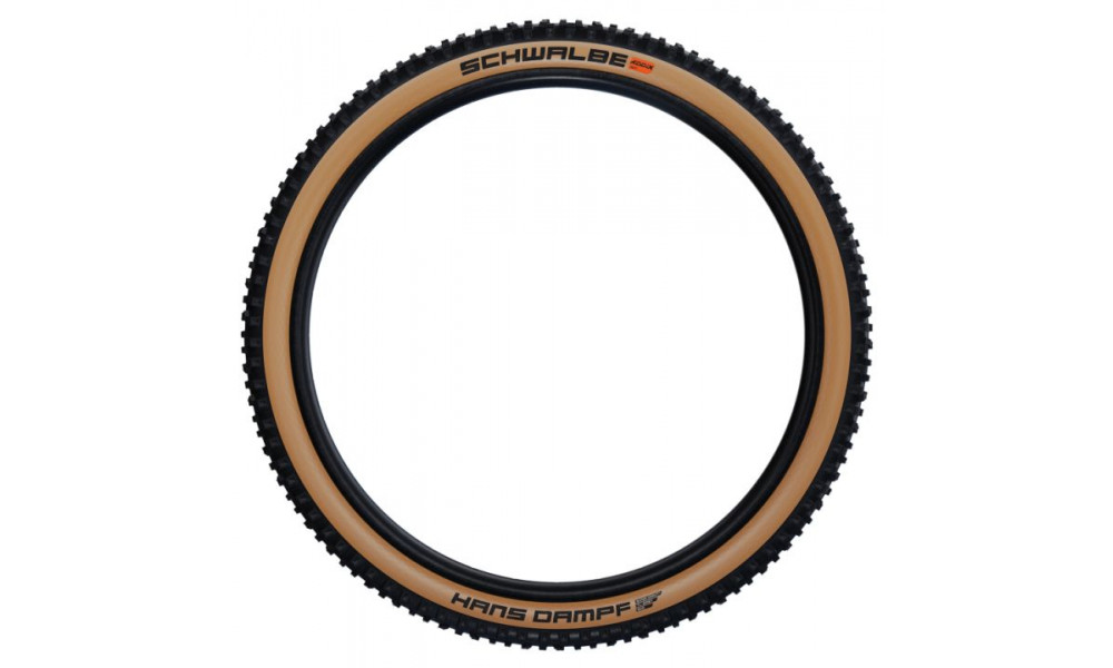 Rengas 29" Schwalbe Hans Dampf HS 491 Evo Fold TLE 60-622 / 29x2.35 Super Trail Addix Soft Bronze-Skin - 2