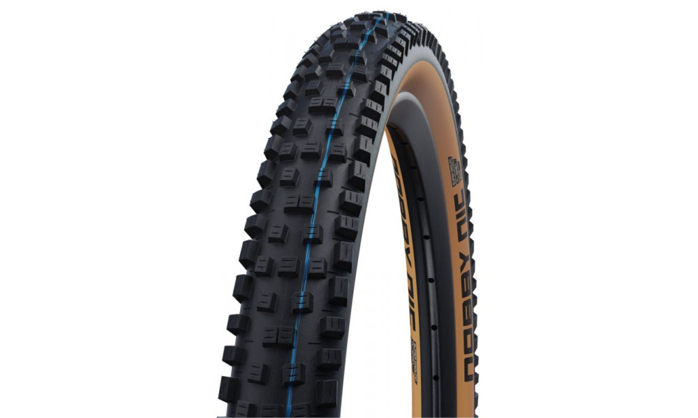 Rengas 26" Schwalbe Nobby Nic HS 602 Evo Fold TLE 62-559 / 26x2.40 Addix SpeedGrip Bronze-Skin - 1