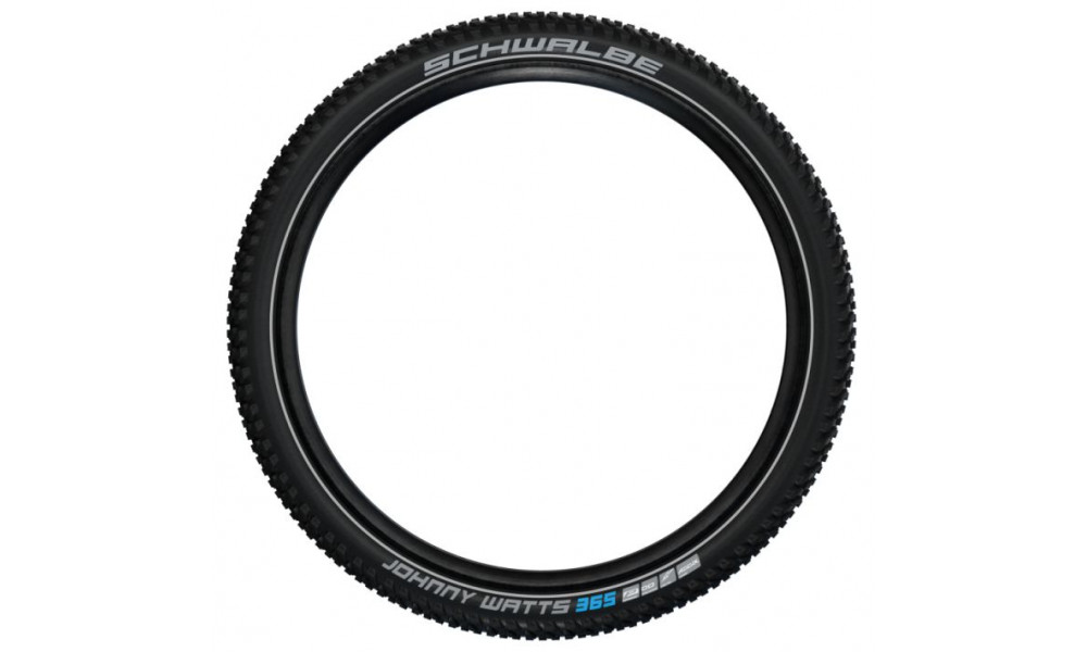 Rengas 27.5" Schwalbe Johnny Watts 365 HS 604, Perf Fold. 65-584 / 27.5x2.60 DD Addix 4Season Black-Reflex - 3