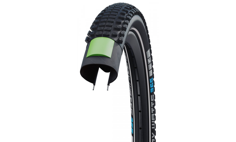 Rengas 27.5" Schwalbe Johnny Watts 365 HS 604, Perf Fold. 65-584 / 27.5x2.60 DD Addix 4Season Black-Reflex - 4