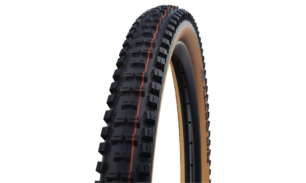 Rengas 29" Schwalbe Big Betty HS 608 Evo Fold TLE 62-622 / 29x2.40 Super Trail Addix Soft Bronze-Skin - 1
