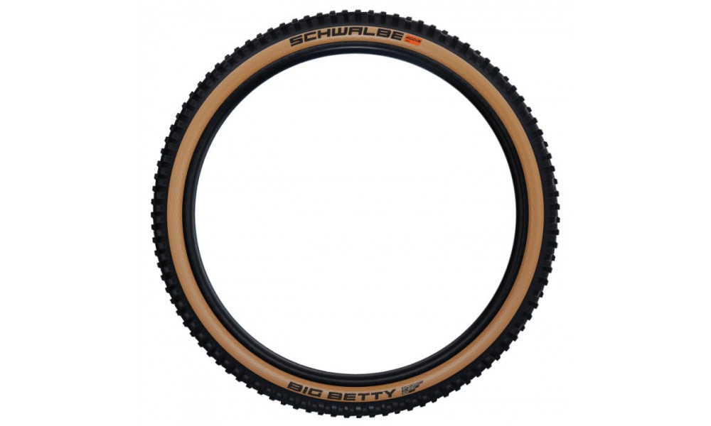 Rengas 29" Schwalbe Big Betty HS 608 Evo Fold TLE 62-622 / 29x2.40 Super Trail Addix Soft Bronze-Skin - 2