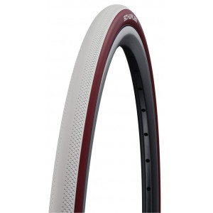 Rengas 26" Schwalbe Dunk King HS 612, Evo Fold. 25-540 / 24x1.00 White-Bordo