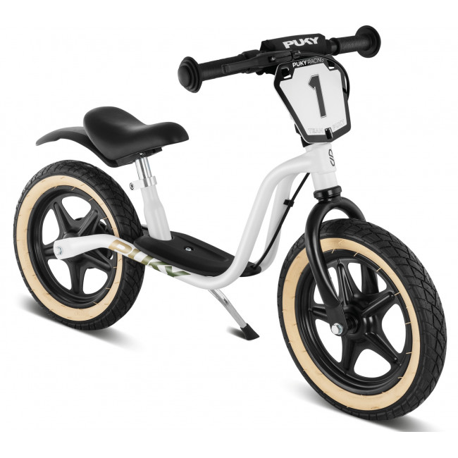 Tasapainopyörä PUKY LR 1 L Supermoto powder white/black