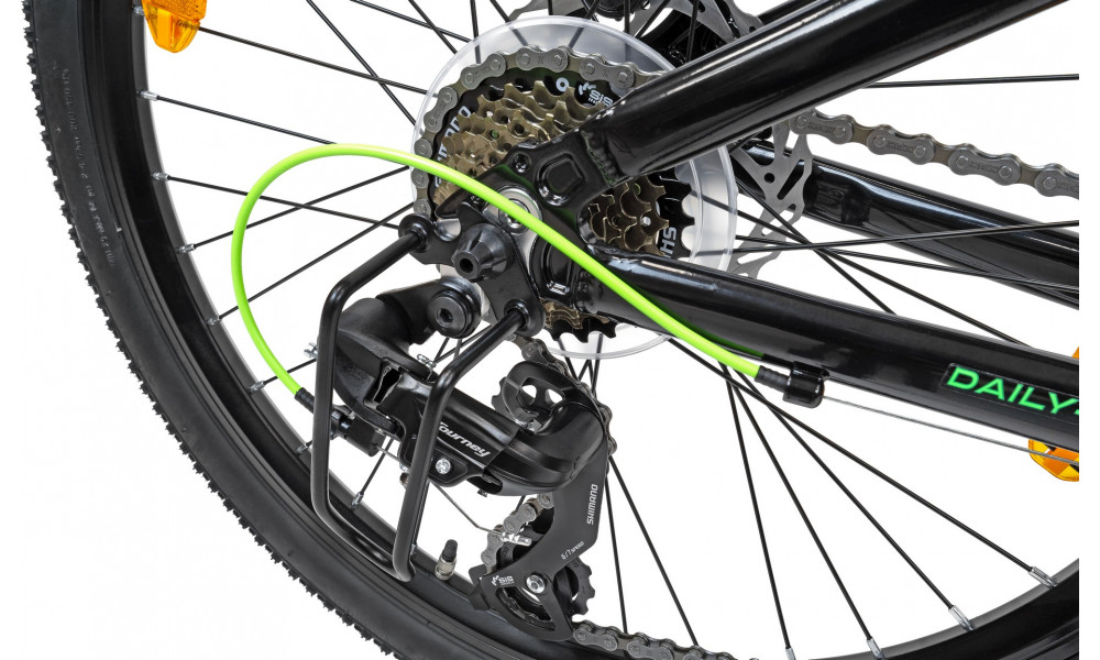 Polkupyörä Romet Rambler Ragos Dirt 24 Alu black-green - 7