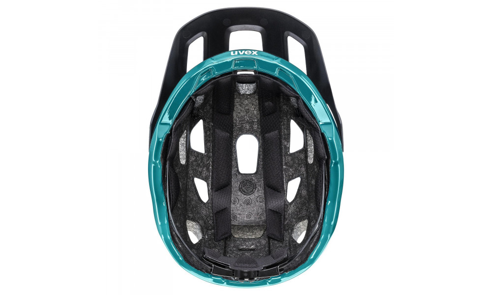 Kypärä Uvex react black-teal matt - 5