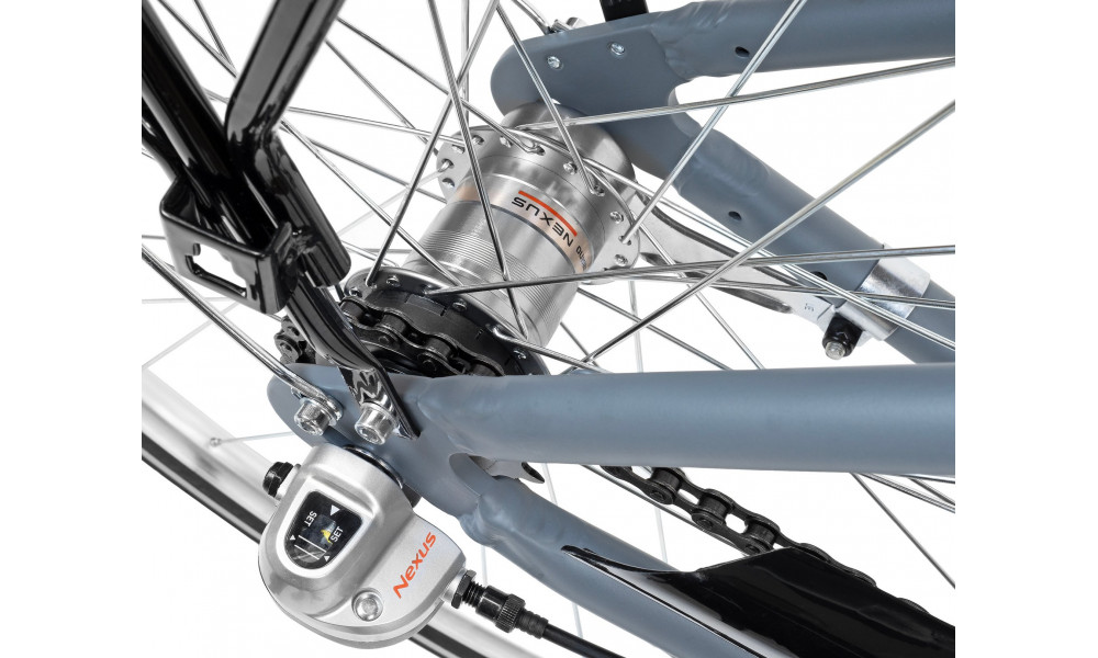 Polkupyörä Romet Atlanta Alu NX3 graphite matt - 6