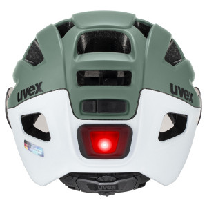 Kypärä Uvex finale visor V moss green-cloud matt