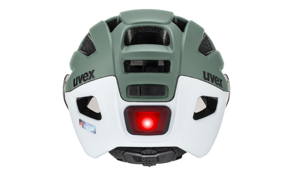 Kypärä Uvex finale visor V moss green-cloud matt - 2