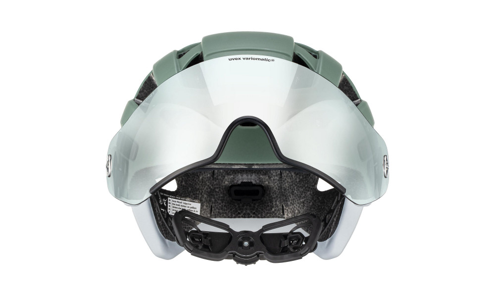 Kypärä Uvex finale visor V moss green-cloud matt - 5
