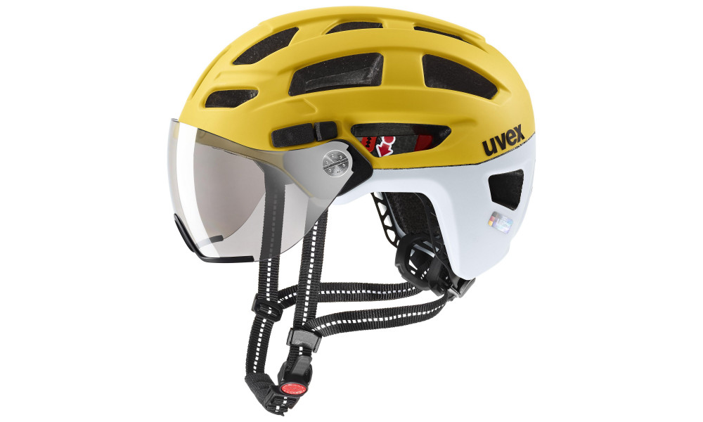 Kypärä Uvex finale visor sunbee-cloud matt - 2