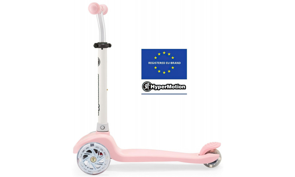 Potkupyörä HyperMotion Tringo LED pink - 3