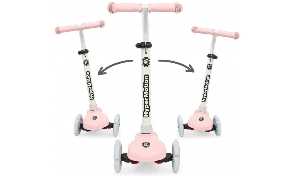 Potkupyörä HyperMotion Tringo LED pink - 7