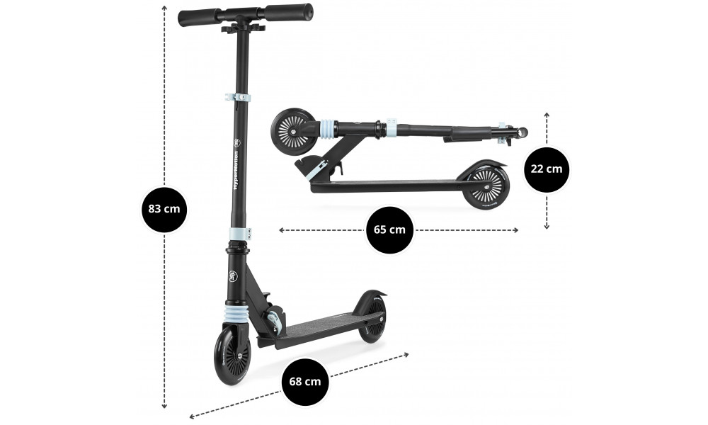 Potkupyörä HyperMotion Wally black-blue - 3