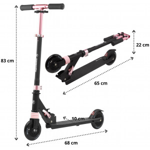 Potkupyörä HyperMotion Wally black-pink