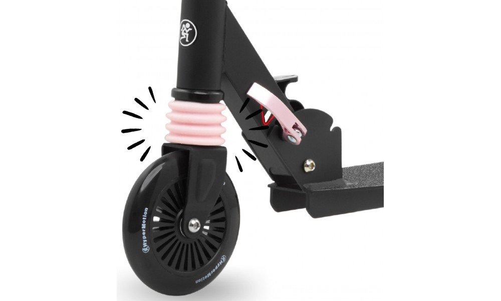 Potkupyörä HyperMotion Wally black-pink - 3