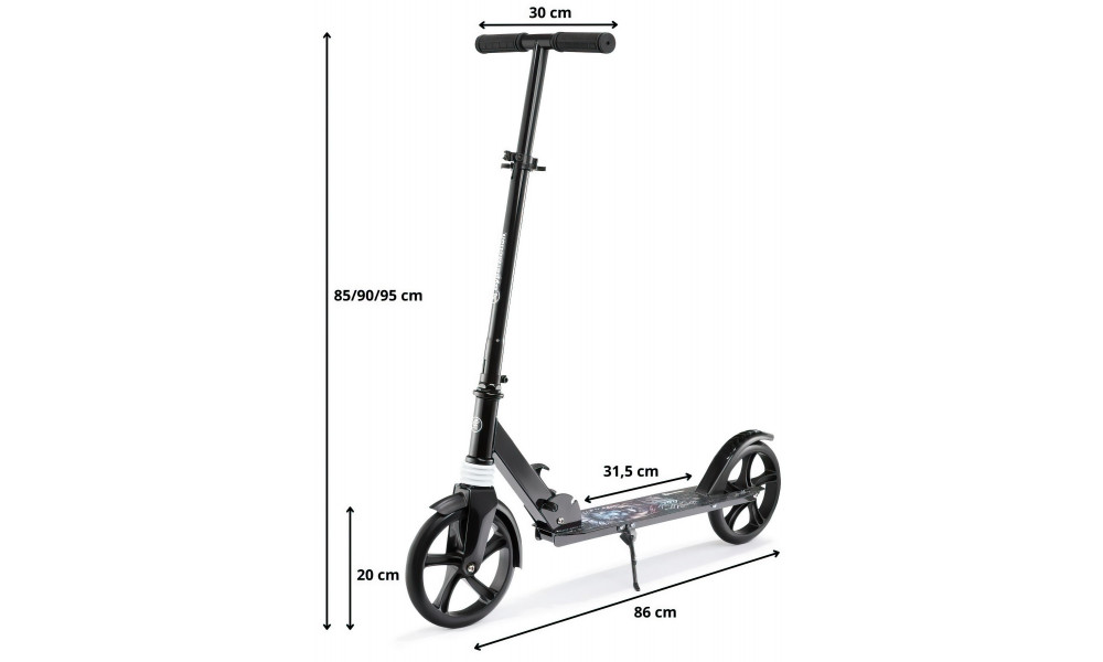 Potkupyörä HyperMotion City Swift 12 black - 12