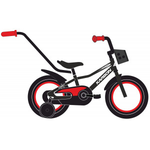 Polkupyörä Karbon Comet 16 black