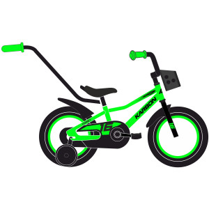 Polkupyörä Karbon Comet 16 lime