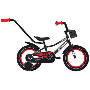 Polkupyörä Karbon Comet 18 black