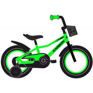 Polkupyörä Karbon Comet 20 green neon