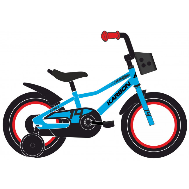Polkupyörä Karbon Comet 20 blue