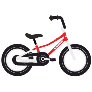Polkupyörä Karbon Superlight 14 red