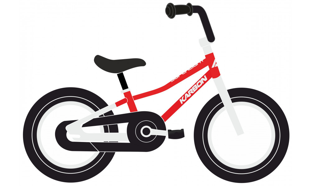 Polkupyörä Karbon Superlight 14 red 