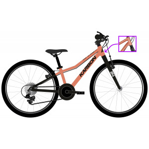 Polkupyörä Karbon Superlight 24 copper