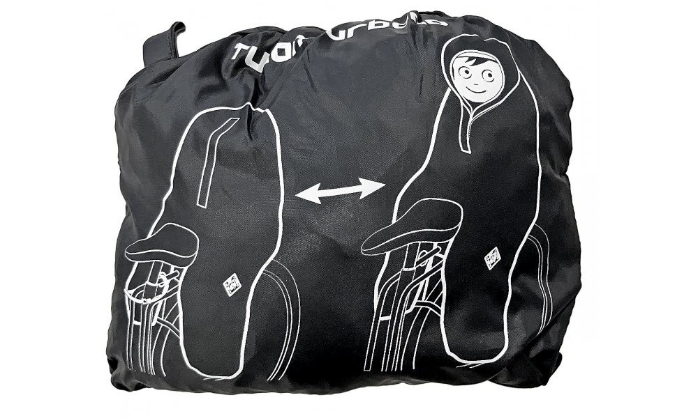 Sadeponcho Bellelli rear seat black-yellow - 2