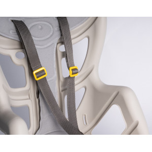 Lastenistuin Bellelli Pepe frame silk grey