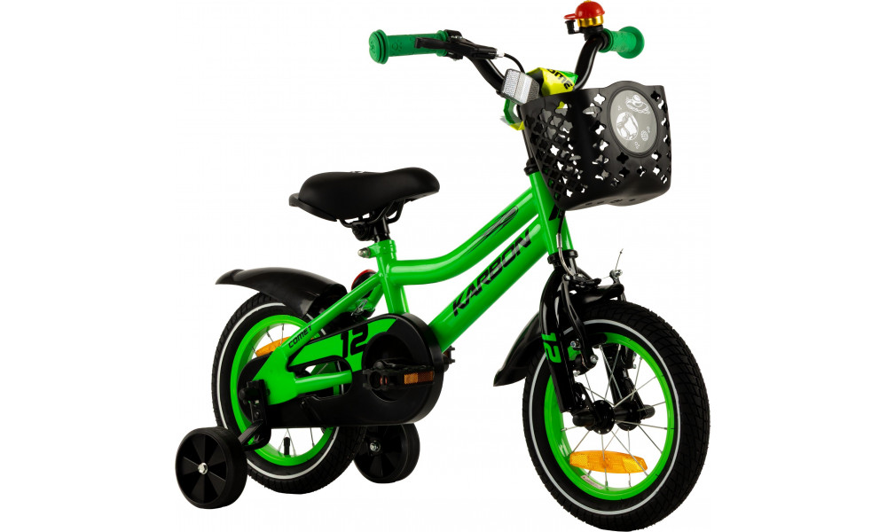 Polkupyörä Karbon Comet 12 green neon - 1