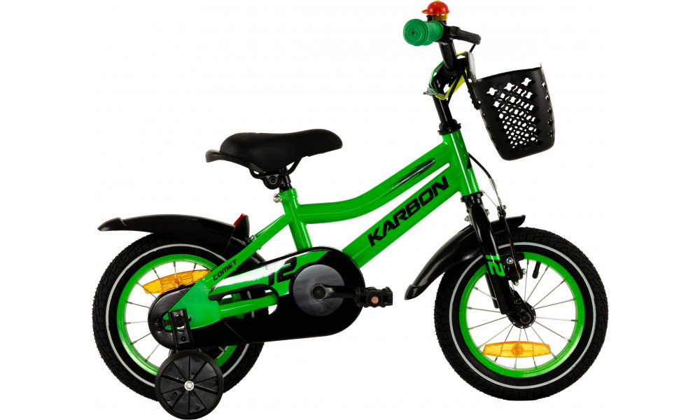 Polkupyörä Karbon Comet 12 green neon - 9