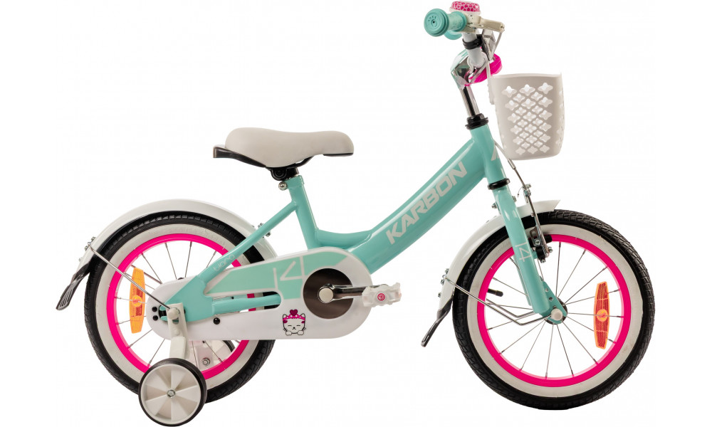 Polkupyörä Karbon Tiara 14 mint - 9