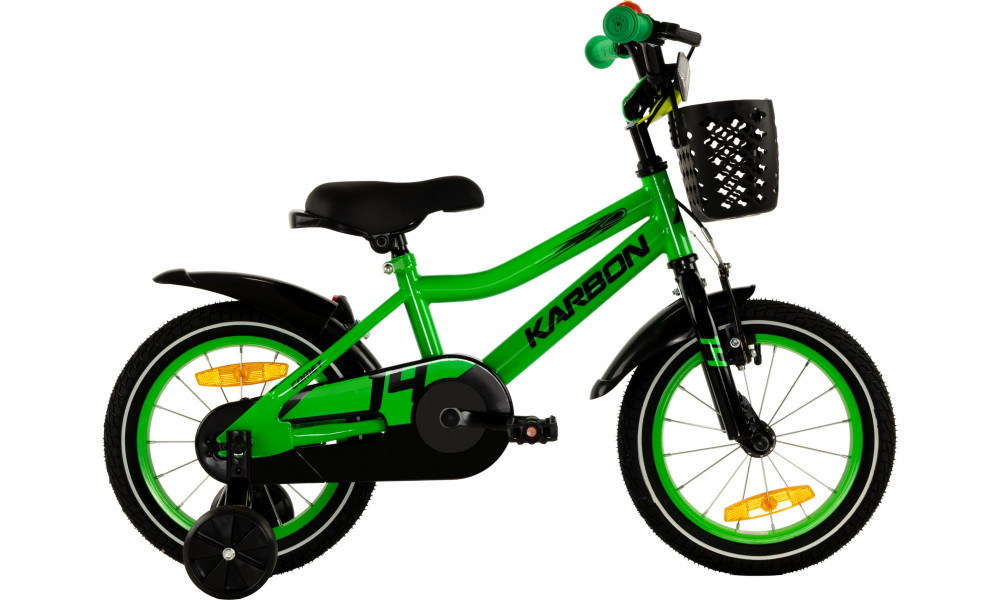 Polkupyörä Karbon Comet 14 green neon - 9