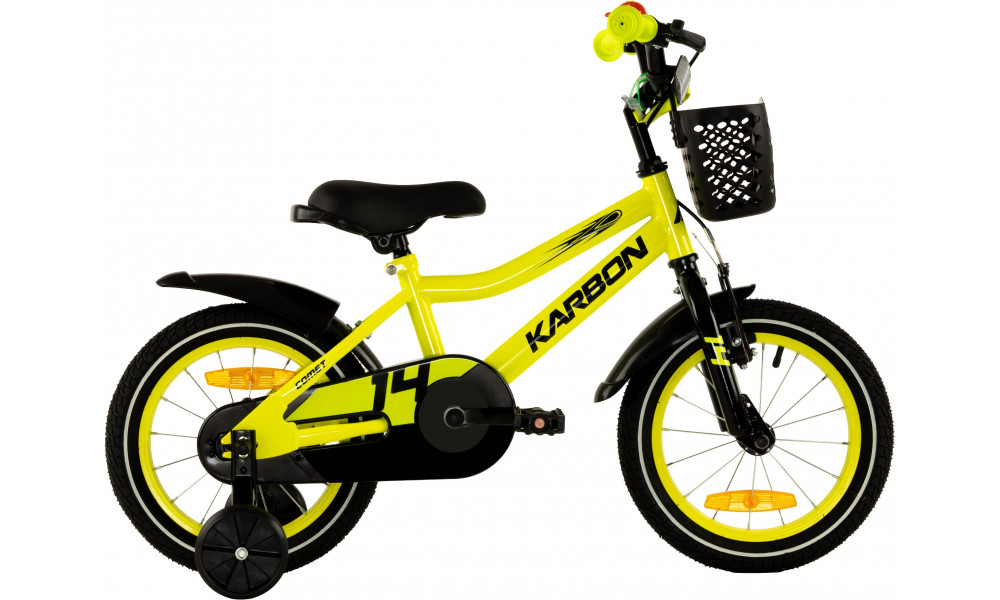 Polkupyörä Karbon Comet 14 lime - 8