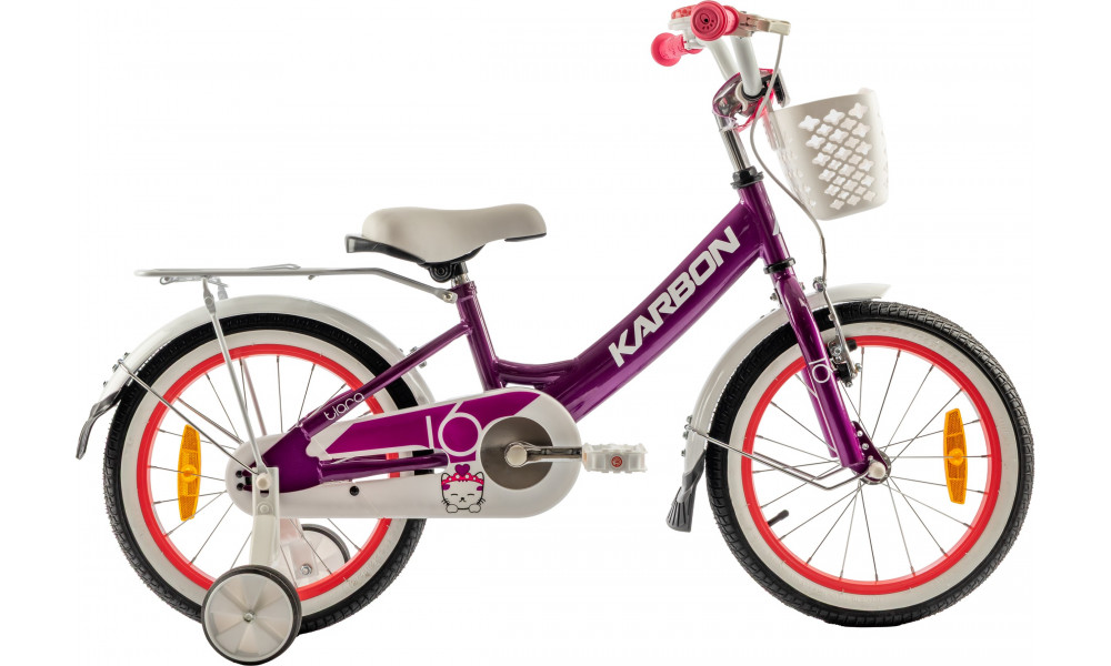 Polkupyörä Karbon Tiara 16 violet - 9
