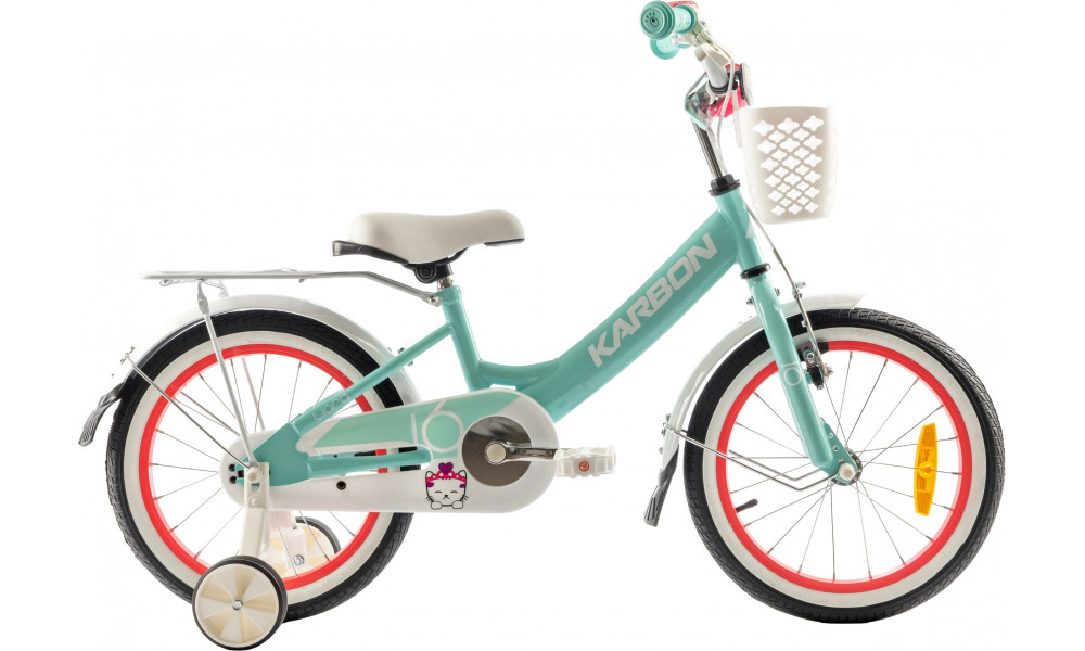 Polkupyörä Karbon Tiara 16 mint - 8