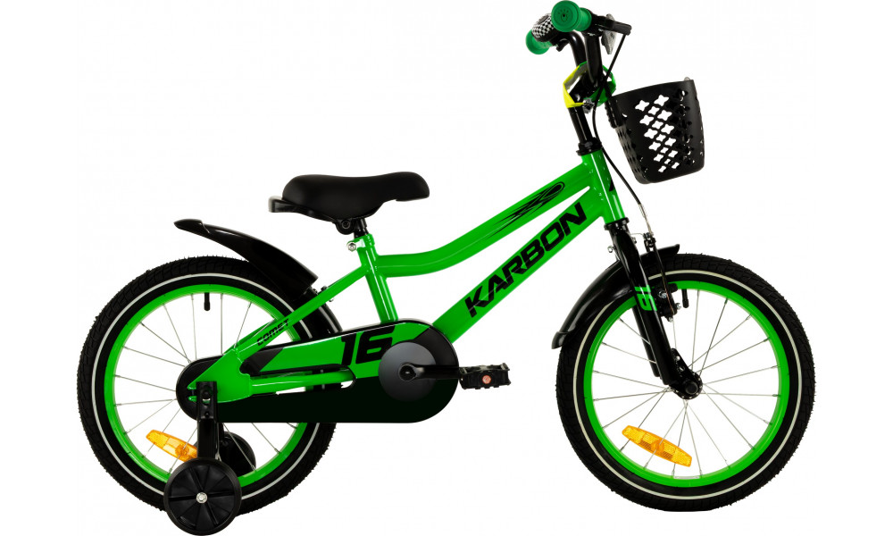 Polkupyörä Karbon Comet 16 green neon - 10