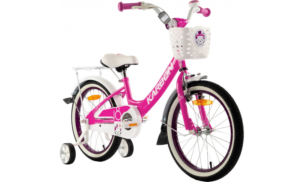Polkupyörä Karbon Tiara 18 pink - 1